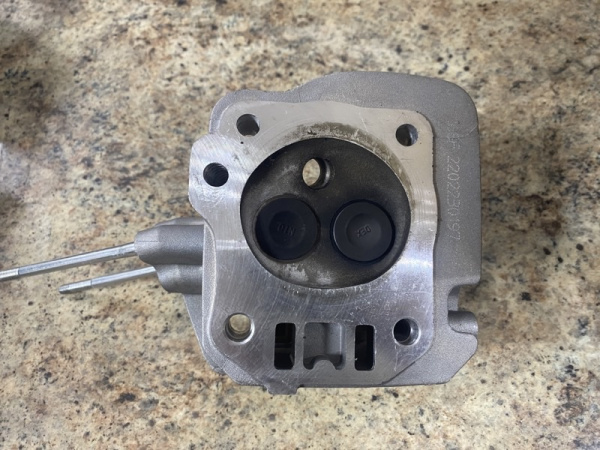 Головка блока цилиндра 168F(GX200)-170F(GX210) в сборе б/у