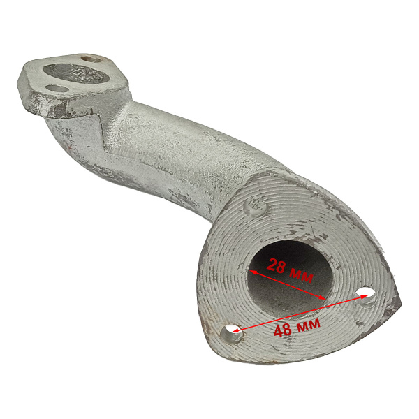 Колено глушителя R175-R180