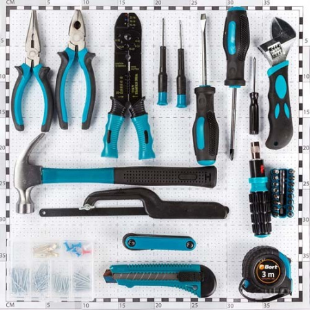 Набор ручного инструмента Bort BTK-160