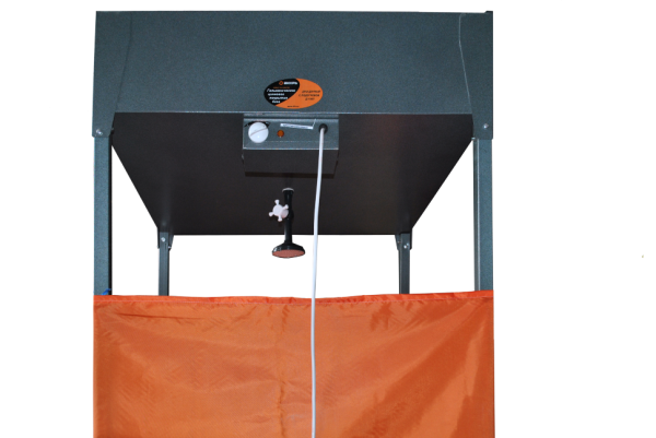 Душ дачный Д-135-П (135л) с подогревом Вихрь