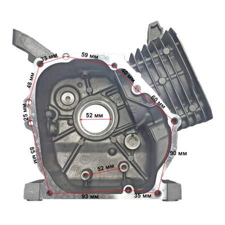 Блок двигателя 170F(GX210)
