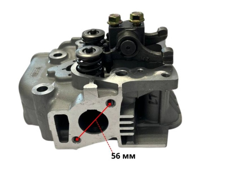 Головка блока цилиндра C186F Lifan в сборе (12130-H8610-0002)