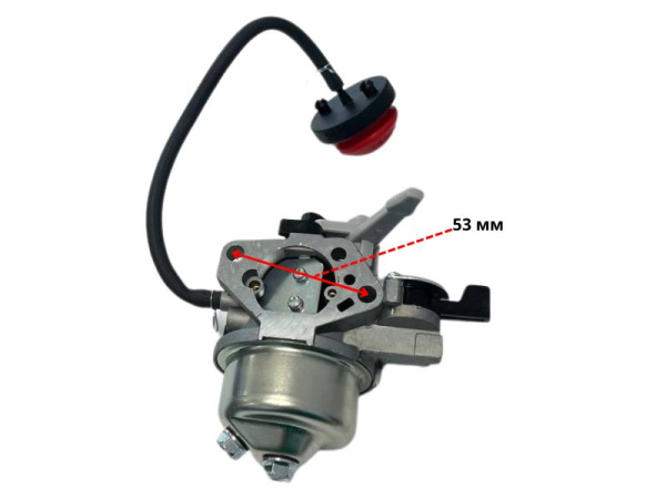 Карбюратор KP420-KP460-KP500-188F-190F-192 с праймером Lifan (16100-A3414-0019)