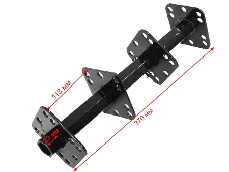 Полуось фрезы 23x23мм мотокультиватора шестигранная (3+1)