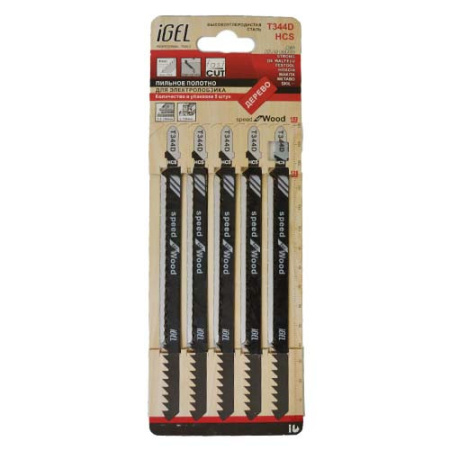 Пилка для электролобзика IGEL T344D