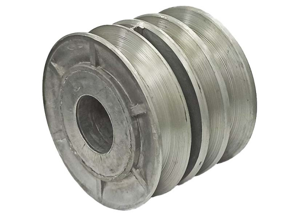 Шкив ременной пос.20мм (3 ручья,D79мм) Каскад