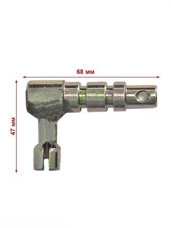 Вал вилки реверса (задней передачи) мотокультиватора