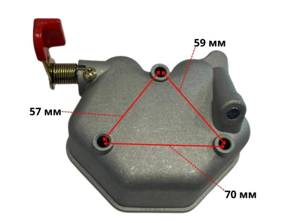 Крышка клапанная C195F Lifan (12200-H2610-0001)