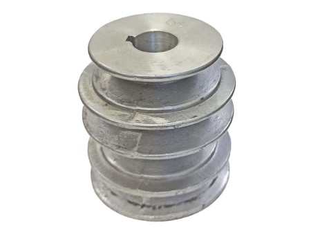 Шкив ременной пос. 19мм (4 ручья,А-13мм,D69/55мм) Салют