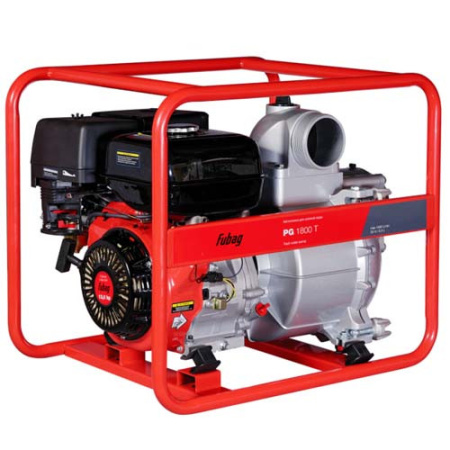 Мотопомпа бензиновая  FUBAG PG 1800 T для сильно загрязненной воды