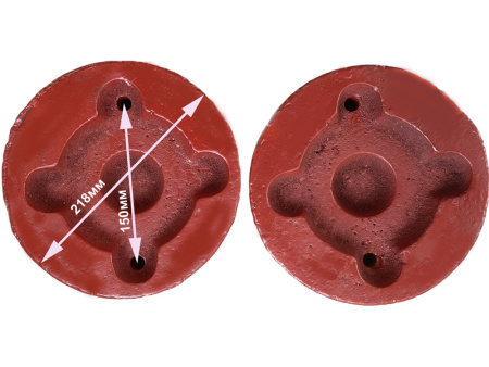 Утяжелители колес мотоблока литые (пара) 28кг