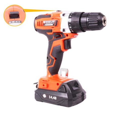Дрель Калибр ДА -14,4-2А+ (Li-Ion)