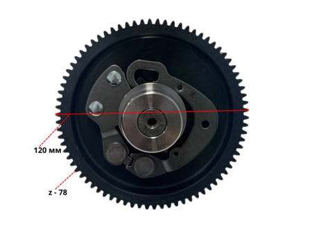 Распредвал С195F в сборе Lifan (14100-H95Y0-0002)