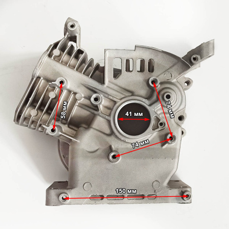 Блок двигателя 168F(GX200)