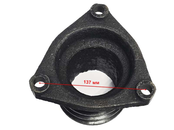 Шкив ременной R190-R192-R195 (4 ручья, B-17мм, D110мм)