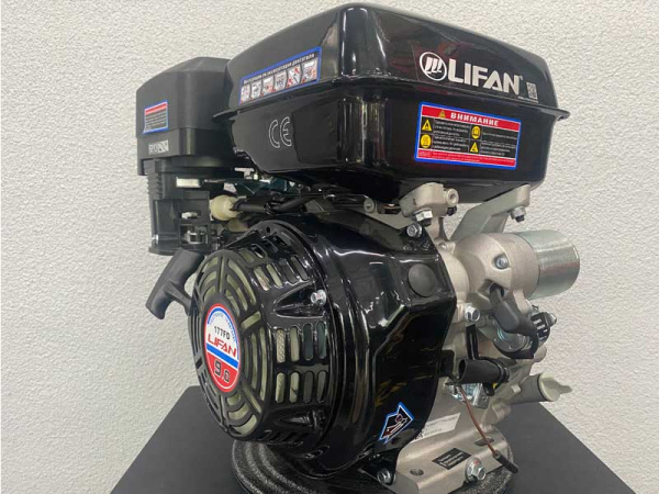 Двигатель Lifan 177F-D (вал 25мм под шпонку, 80x80) 9лс
