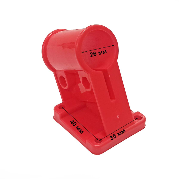 Крепление кожуха бензокосы (26мм)