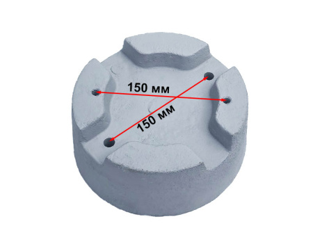 Утяжелитель (груз) колеса мотоблока литой 16кг (1шт)