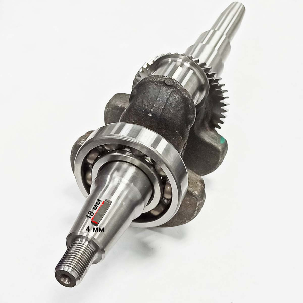 Коленвал 188F(GX390)-192F(GX460) (конус V-type,106мм) Lifan (12110-A1010-0010)