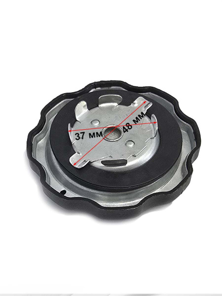 Крышка топливного бака 168F-192F (GX200-GX460) пластик-металл