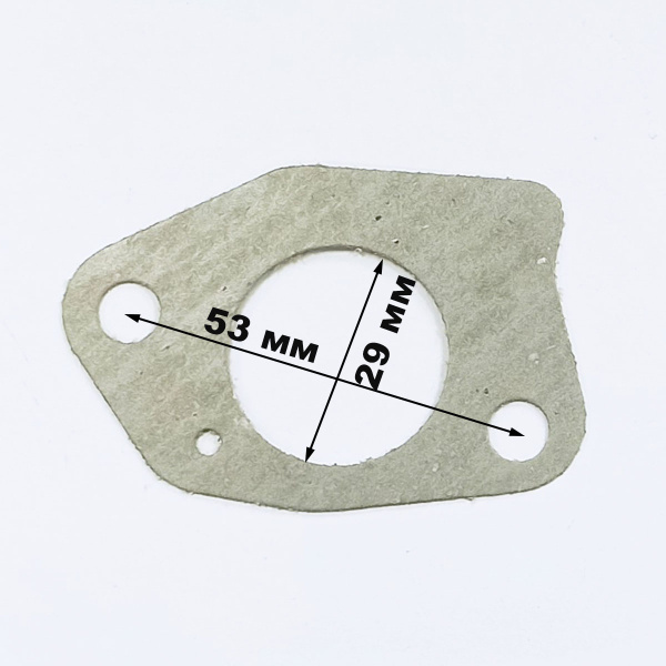 Прокладка №2 карбюратора 188F(GX390) - 192F(GX460) (теплоизолятор-карбюратор)