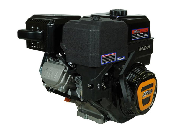 Двигатель Lifan KP420E-R (сцепление и редуктор 2:1) вал 25мм, 17лс, 0,6A