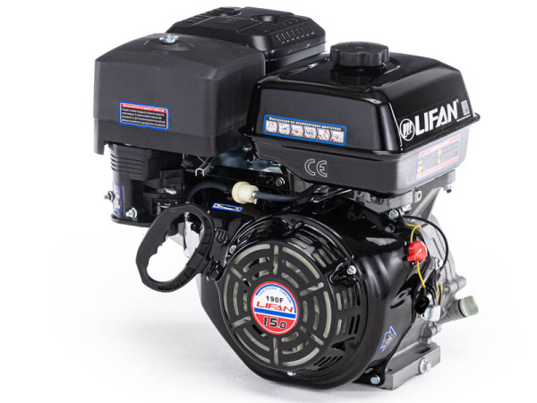 Двигатель Lifan 190F(вал 25мм под шпонку) 15лс