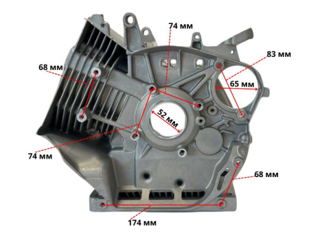 Блок двигателя KP500E Lifan (11110-A3414-0001)