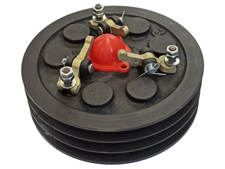 Сцепления мотоблока-минитрактора 3-х ручейковое в сборе