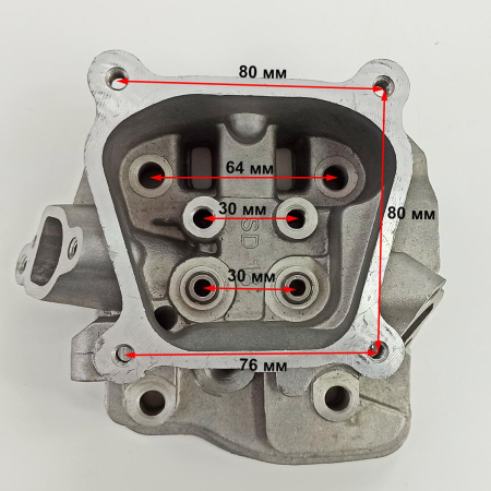 Головка блока цилиндра 168F(GX200)-170F(GX210)