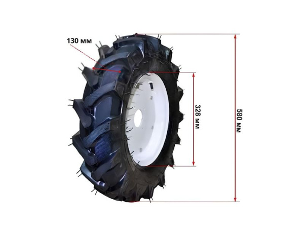 Колесо 6.00-12S (Y-type) (580x130мм)