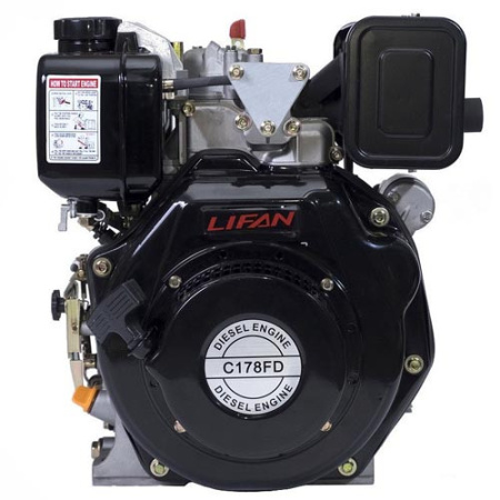 Двигатель дизельный Lifan C178FD (вал 25мм под шпонку) 6лс 6А