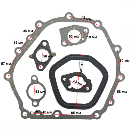 Прокладки 192F Lifan набор