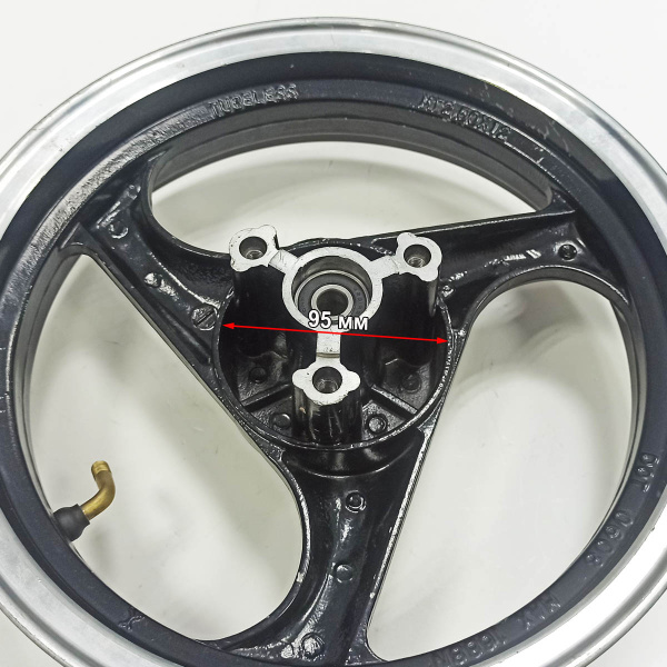 Диск передний R12 (литой) скутера (SV1 052 025-03)