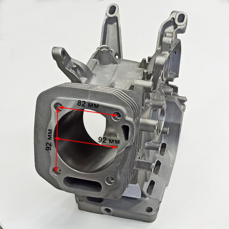Блок двигателя 192F(GX440-GX450) 92мм