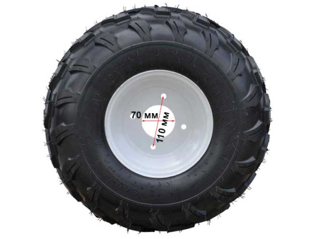 Колесо 19x7.00-8 (диск на 4 отв.)