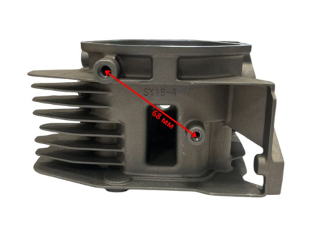 Головка блока цилиндра 188F(GX390)-192F(GX460) голая