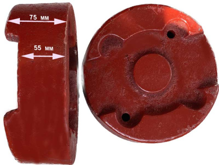 Утяжелители колес мотоблока литые (пара) 32кг