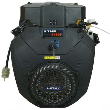 Двигатель Lifan LF2V90F ECC (вал 25мм) 37лс 20А