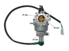 Карбюратор KP420-KP460-KP500-188F-190F-192F (с электроклапаном) для генератора  LIFAN