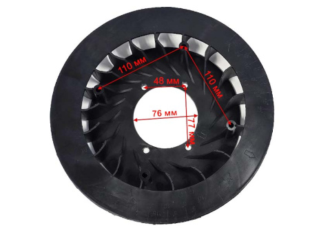 Крыльчатка маховика 192D (дизель)