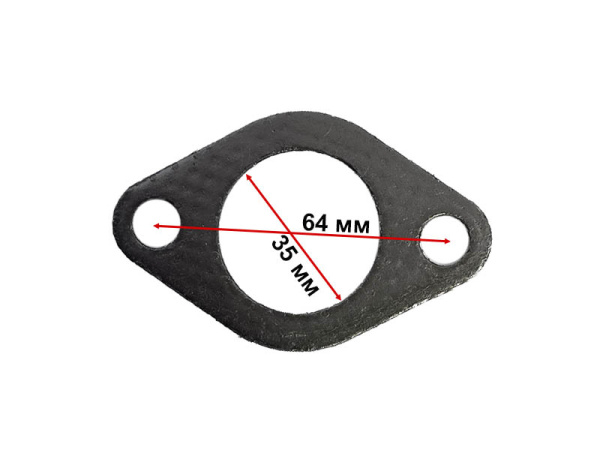 Прокладка глушителя  С192F LIFAN