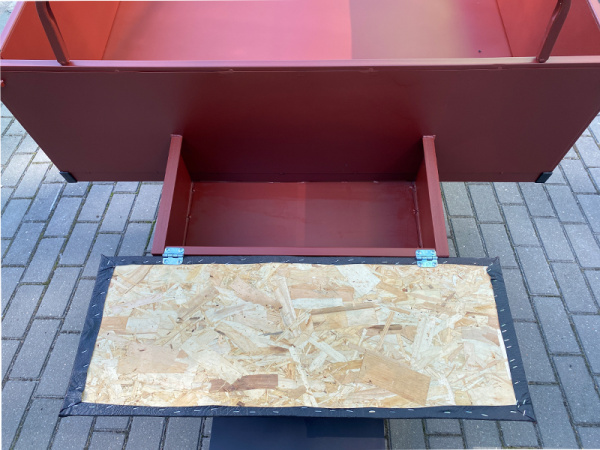 Прицеп для мотоблока ПМ-1000 (Крепыш)