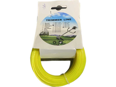 Леска триммерная 2.0мм/15м (звезда)