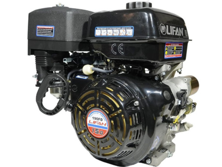 Двигатель Lifan 190FD(вал 25мм) 15лс