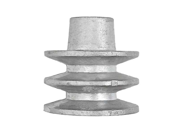 Шкив ременной пос. 19мм (2 ручья,А-13мм,D-60мм) Крот