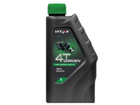 Масло моторное полусинтетическое Vitex Garden SAE 30 4T, 1 л