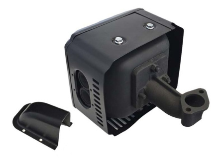 Глушитель KP420, KP460, KP500, 188F-192F в сборе LIFAN (18000-A262T-0010)