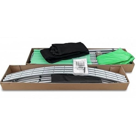 Батут Happy Jump 14ft PRO (435 см) с внешней сеткой и лестницей