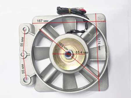 Генератор-магнето R175-R180-R190-R195 с вентилятором
